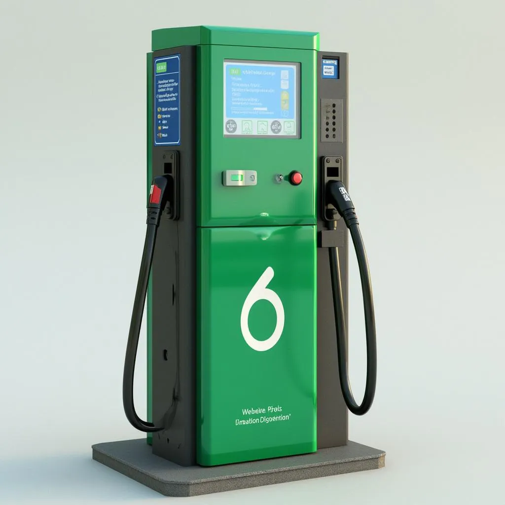 Estación YPF con punto de carga eléctrica
