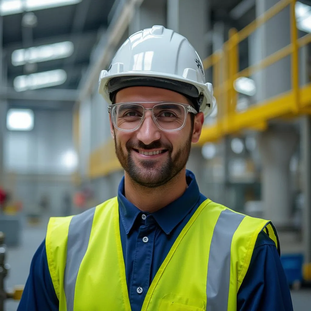 Capacitación de seguridad en planta YPF