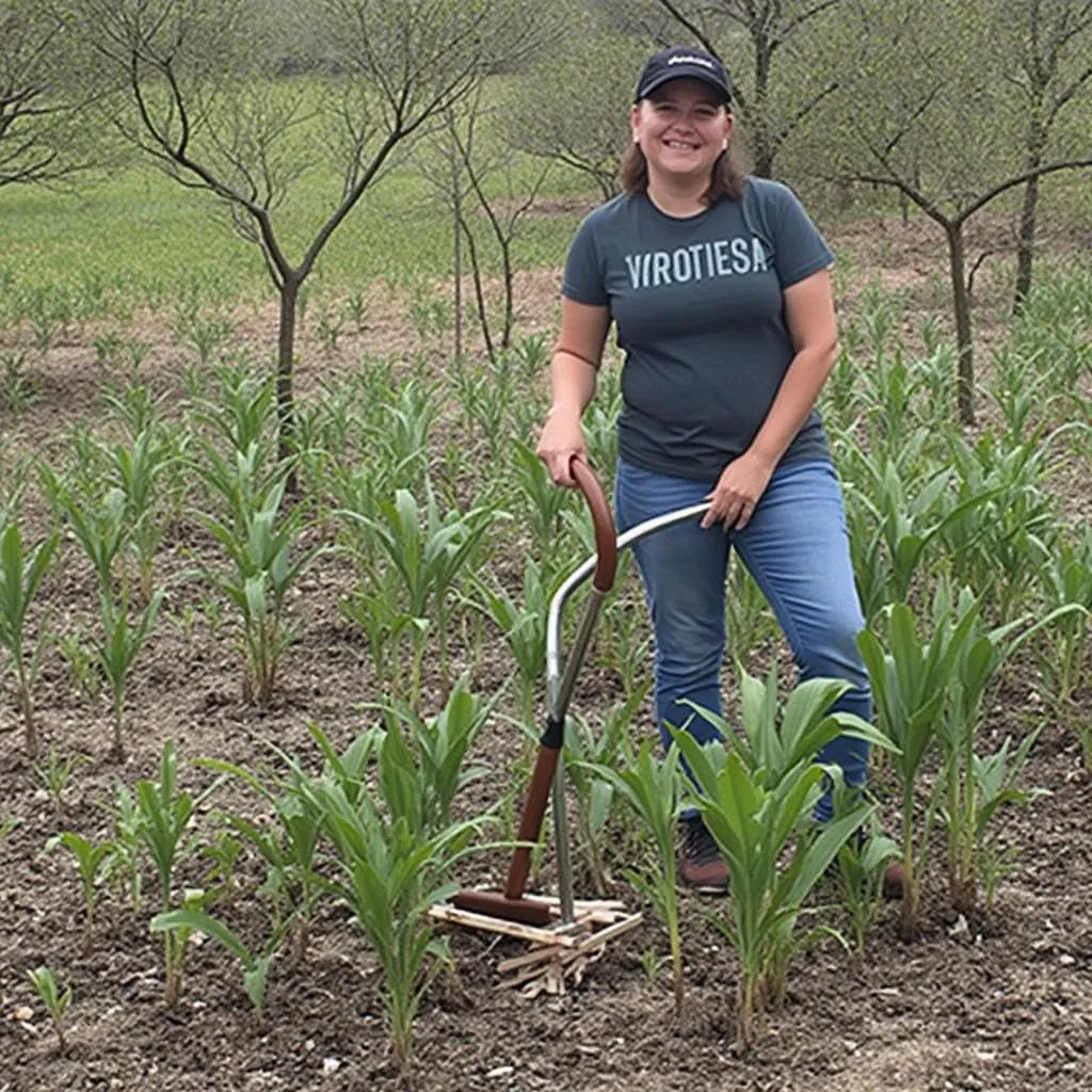 Voluntarios YPF reforestando áreas verdes